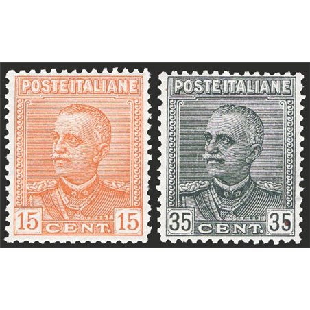 Italia 1929 Tipo Giubileo serie n° 240/41 con ottima centratura Cat. € 180 (**)