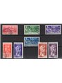 Italia 1930 Ferrucci serie n° 276/80 + P.A. 18/20 con annulli non garantiti in quanto poco leggibili Cat. € 380 (U)