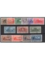 Italia 1930 Virgilio serie n° 282/90 + P.A. 21/24 con annulli non garantiti in quanto poco leggibili Cat. € 4.400 (U)
