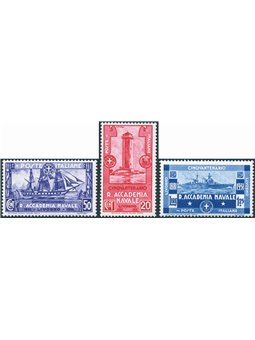 Italia 1931 Accademia Navale serie n° 300/02 Cat. € 240 (**)
