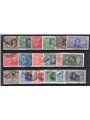 Italia 1932 Dante serie n° 303/14 + P.A. 26/31 con annulli non garantiti in quanto poco leggibili Cat. € 2.450 (U)