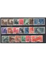 Italia 1932 Marcia su Roma serie n° 325/40 + P.A. 42/43 + Ex 17/18 con annulli originali in data Cert. CiBaFil Cat. € 1.200 (U)
