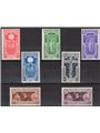 Italia 1933 Anno Santo serie n° 345/49 + P.A. 54/55 Cat. € 175 (**)
