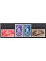 Italia 1935 Salone Aeronautico serie n° 384/87 con ottima centratura Cert. Biondi Cat. € 3.600 (**)
