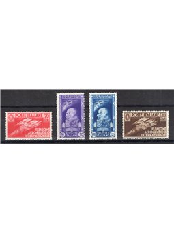 Italia 1935 Salone Aeronautico serie n° 384/87 Cert. CiBaFil Cat. € 1.800 (**)