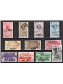 Italia 1935 Bellini serie n° 388/93 + P.A. 90/94 annulli originali in data Cert. CiBaFil Cat. € 2.250 (U)