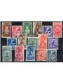 Italia 1937 Colonie Estive serie n° 406/15 + P.A. 100/5 Cert. CiBaFil Cat. € 3.175 (U)