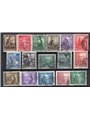Italia 1938 Impero serie n° 439/48 + P.A. 111/16 con annulli non garantiti in quanto poco leggibili Cat. € 335 (U)