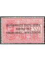 Italia 1917 P.A. Volo Torino Roma Torino n° 1 con ottima centratura Cert. CiBaFil Cat. € 270 (**)