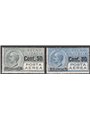 Italia 1926/28 P.A. Vitt. Emanuele serie n° 8/9 Cert. Biondi Cat. € 325 (**)