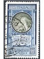 Italia 1932 P.A. Dante 100 £ n° 41 con annullo originale di “Roma Centro” Cert. CiBaFil Cat. € 1.650 (U)