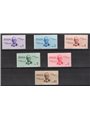 Italia 1934 P.A. Volo Roma Mogadiscio serie n° 83/88 Cert. CiBaFil Cat. € 250 (**)