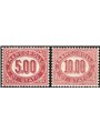 Italia 1875 Servizio Cifra in ovale serie n° 1/8 con ottima centratura Cert. CiBaFil Cat. € 2.690 (**)