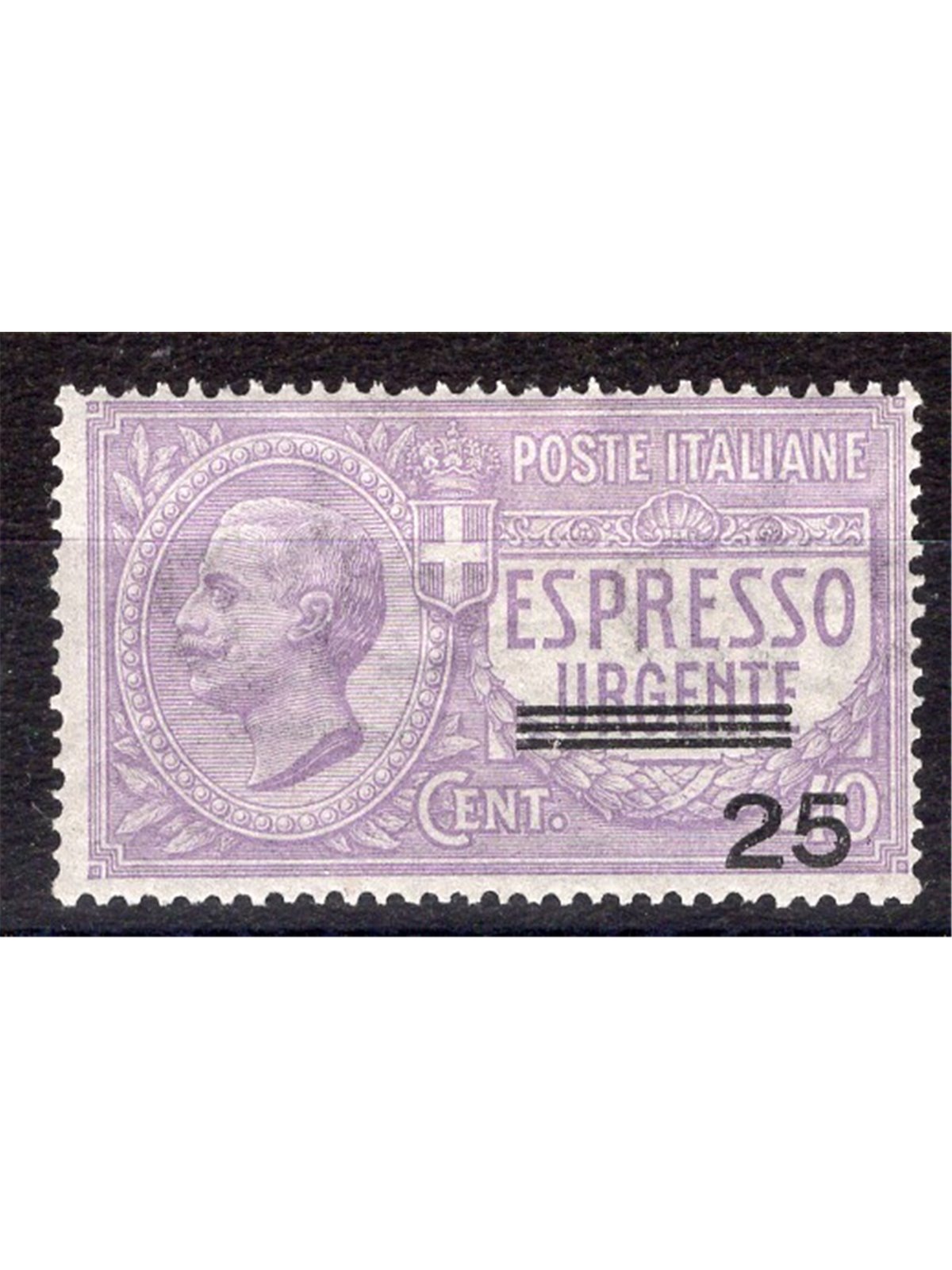 Italia 1903 Espressi Vitt. Emanuele 25 c. su 40 n° 3 Cat. € 70 (*)