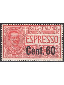 Italia 1922 Espressi Vitt. Emanuele 60 c. su 50 n° 6 Cat. € 225 (**)