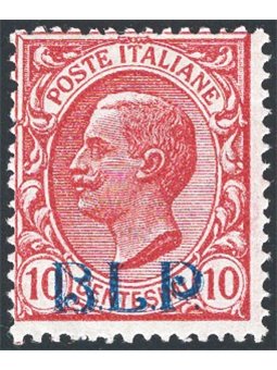 Italy 1921 BLP 10 c. pink with overprint 1st type no. 1 CiBaFil certified Cat. € 3,600 (**)