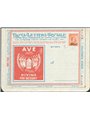 Italia 1921 BLP Lettera postale “Ave Divino Dessert” con BLP 20 c. arancio del 2° tipo n° 7. Firm. AD Chia Cert. CiBaFil Cat. € 