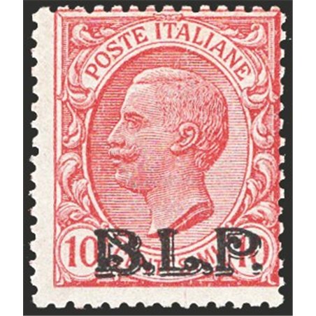Italia 1923 BLP 15 c. con soprast. tipografica del 3° tipo n° 13 Cert. CiBaFil Cat. € 400 (**)