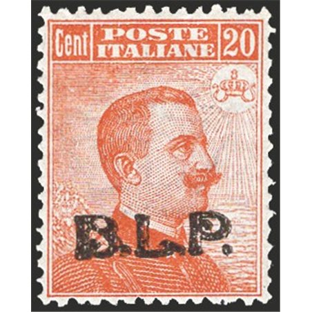 Italy 1923 BLP 15 c. grey with typographic overprint of the 3rd type no. 15. CiBaFil certificate Cat. €1,625 (**)