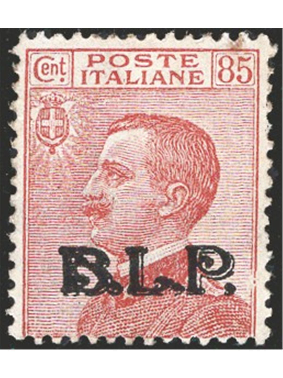 Italia 1923 BLP 30 c. bruno arancio con soprast. nera del 3° tipo n° 17 Cert. CiBaFil Cat. € 875 (**)