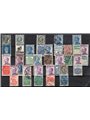Italia 1924/25 Pubblicitari la serie con appendici pubblicitarie serie n° 1/19 Cert. CiBaFil Cert. Biondi Cat. € 10.100 (U)