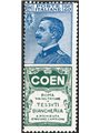 Italy 1924/25 Advertising Stamps Coen 50 c. violet No. 5. Signed AD ED. Certified by CiBaFil. Cat. € 1,250 (**)