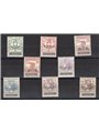 Italia 1924 Parastatali Opera Nazionale Protez. Assist. Inv. Guerra Roma serie n° 70/77 Cert. CiBaFil Cat. € 16.000 (**)
