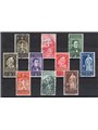 Italy 1937 Illustrious Men series no. 426/35 Cert. CiBaFil Cat. €950 (U)