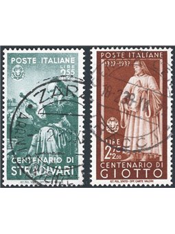 Italy 1937 Illustrious Men series no. 426/35 Cert. CiBaFil Cat. €950 (U)