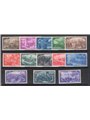 Italia 1948 Risorgimento serie n° 580/91 + Ex 32 ottima centratura Cert. Biondi Cat. € 1.050 (**)