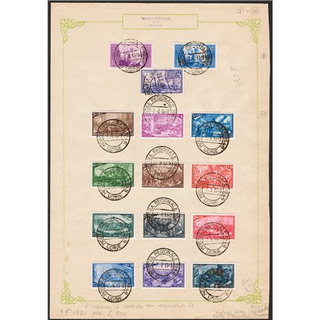 Italia 1948 U/Fr Ampio frammento affrancato con Costituzione e Risorgimento