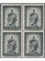 Italia 1949 Mazzini 20 £ n° 604 in quartina Cat. € 65 (**)