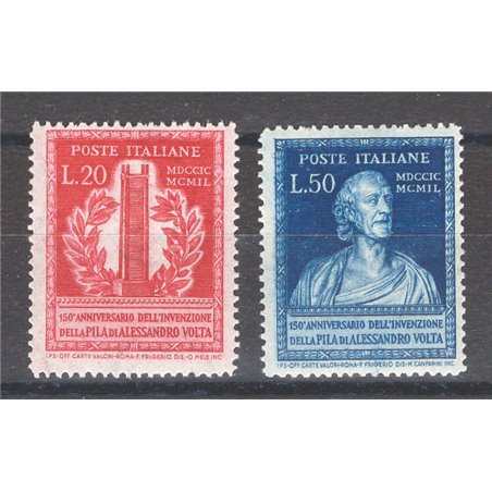Italia 1949 Volta serie n° 611/12 Cat. € 130 (**)