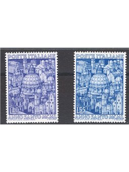 Italia 1950 Anno Santo serie n° 620/21 Cat. € 120 (**)