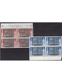 Italy 1952 Modena and Parma series No. 689/90 Cat. €50 (**)