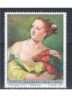 Italia 1972 Tiepolo saggio di tipo non adottato CEI n° PS 1972 (**)