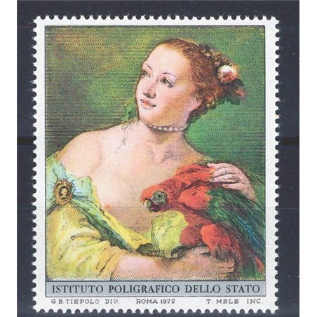 Italia 1972 Tiepolo saggio di tipo non adottato CEI n° PS 1972 (**)