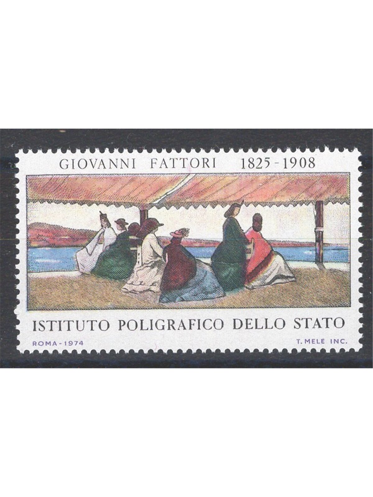 Italia 1974 Fattori saggio di tipo non adottato CEI n° PS 1974 Cat. € 75 (**)
