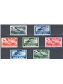 Italia 1945/46 P.A. Democratica serie n° 126/32 Cat. € 50 (**)