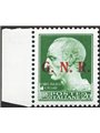 1943 RSI Imperiale 20 £ soprast. del 3° tipo n° 487/III Cert. Biondi Cat. € 16.500 (**)