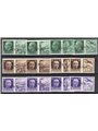 1944 RSI War Propaganda overprinted in Brescia 2nd type and in Verona series no. 13/24 certified by Biondi Cat. €750 (**)
