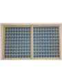 1944 Luogotenenza Imperiale without watermark Novara issue series in double sheets with bridges no. 526/28 Cat. €500++ (**)