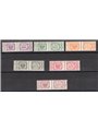 1946 Lieutenantship Postal Packages series no. 60/65 Cert. CiBaFil Cat. €450 (**)