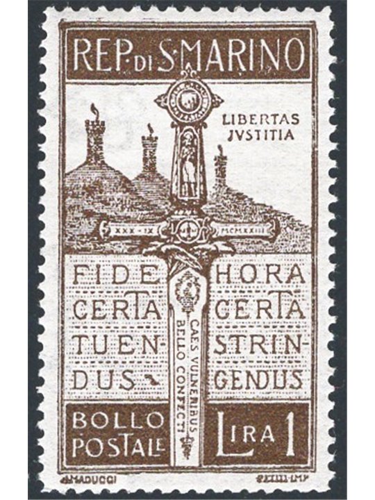 San Marino 1923 Pro Volontari n° 97 Cat. € 100 (**)