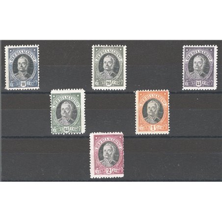 San Marino 1926 Onofri series no. 123/28 Cat. €45 (**)