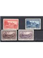 San Marino 1928 San Francesco serie n° 137/40 Cert. CiBaFil Cat. € 275 (**)