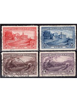 San Marino 1928 St Francis series no. 137/40 Cat. €85 (U)