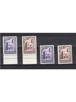 San Marino 1933 Convegno Filatelico serie n° 176/79. Firm. Bolaffi Cert. CiBaFil Cat. € 1.625 (**)