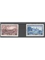 San Marino 1936 San Francesco soprast. serie n° 208/09 Cat. € 112 (**)