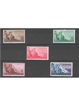 San Marino 1948 Lavoratori serie n° 336/40 Cat. € 160 (**)